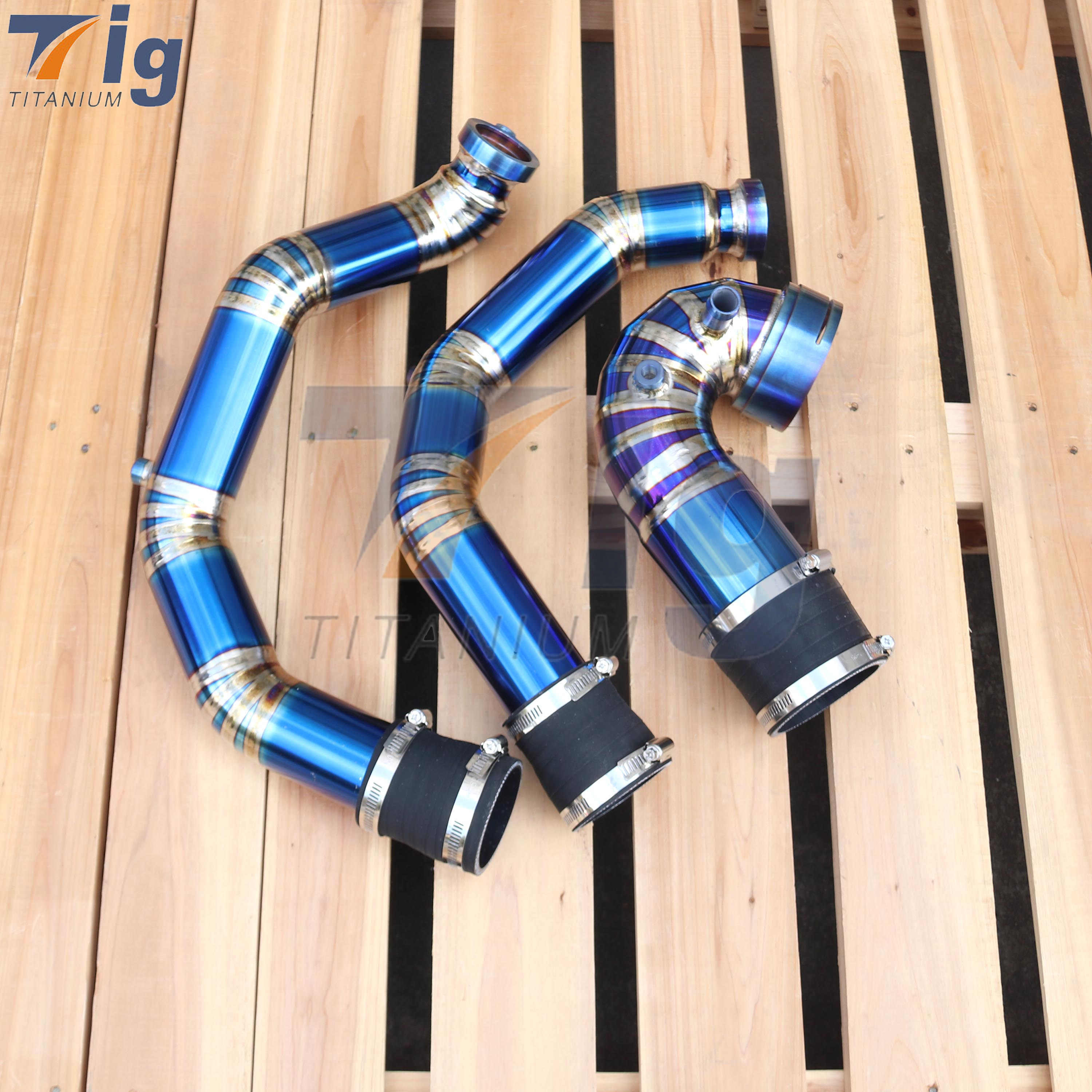 F80 M3 F8X M4 S55 2015-2018 TITANIUM CHARGE PIPE KIT