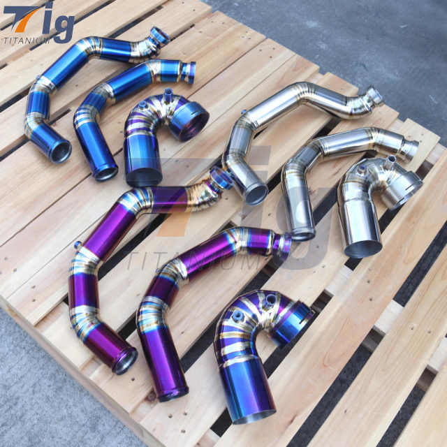 F80 M3 F8X M4 S55 2015-2018 TITANIUM CHARGE PIPE KIT