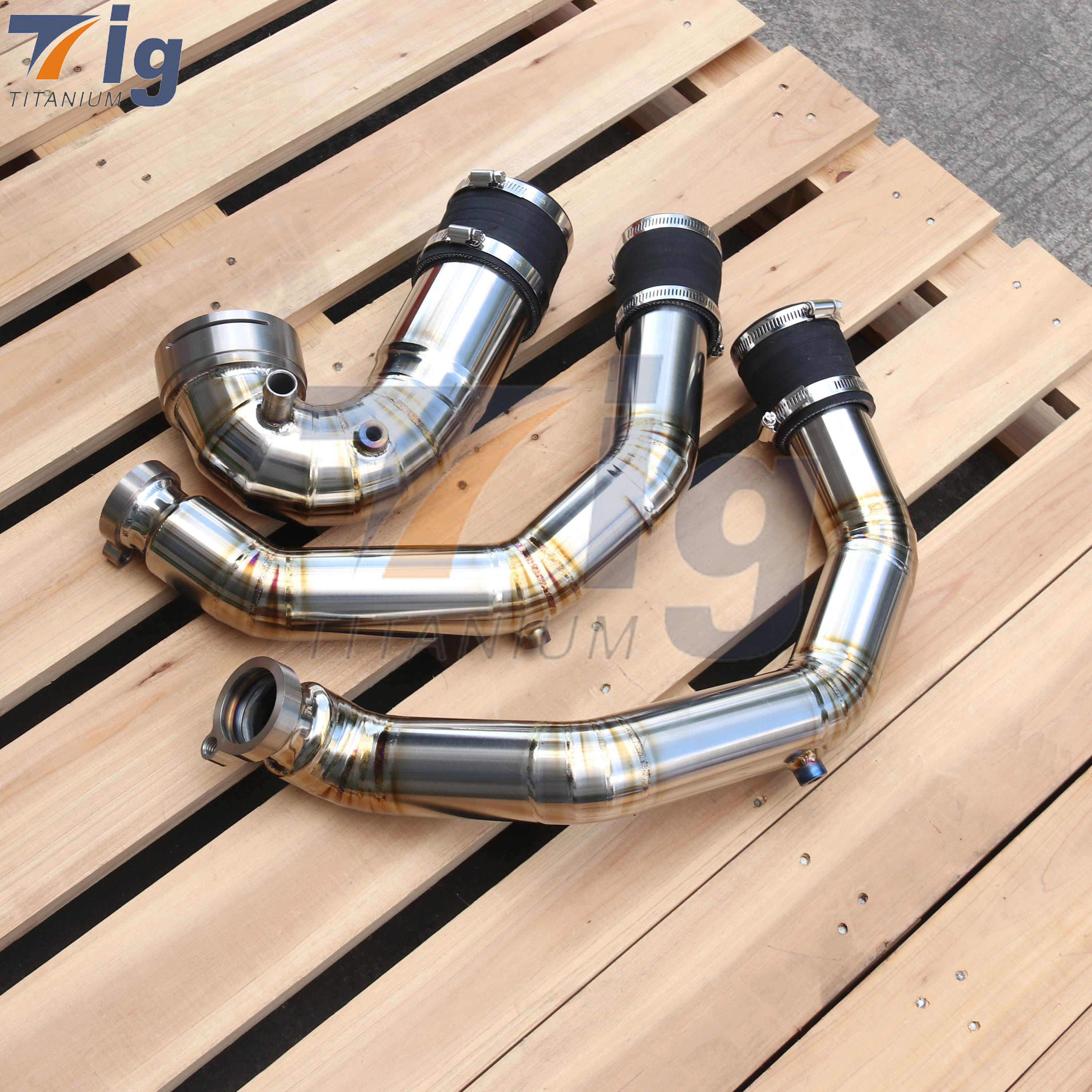 F80 M3 F8X M4 S55 2015-2018 TITANIUM CHARGE PIPE KIT