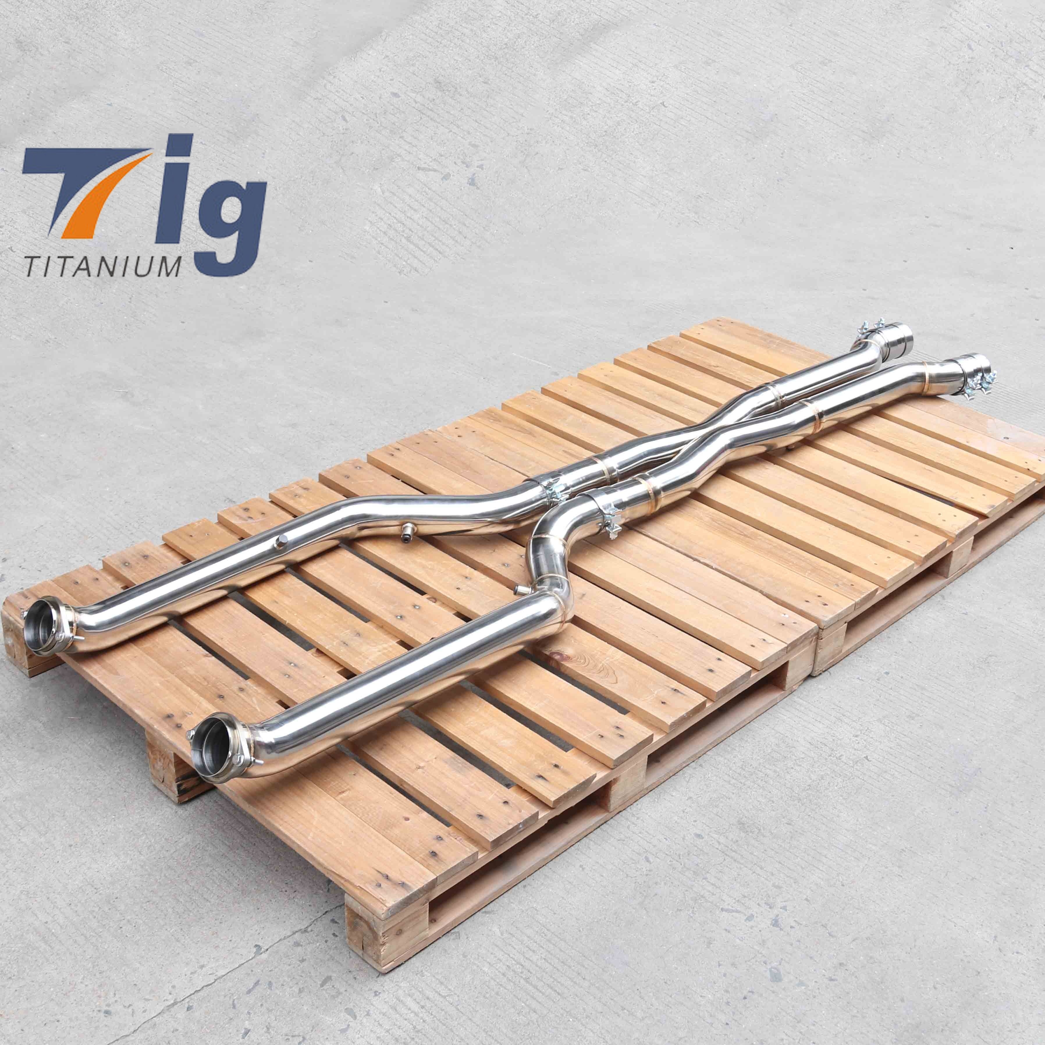 High performance Stainless Steel Exhaust System For BMW M5 G90 Midpipe