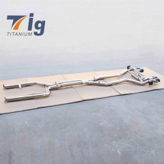 For BMW S58 G80 G82 M3 M4 Twin Tube SS304 Exhaust Catback