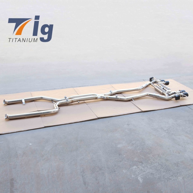 For BMW S58 G80 G82 M3 M4 Twin Tube SS304 Exhaust Catback
