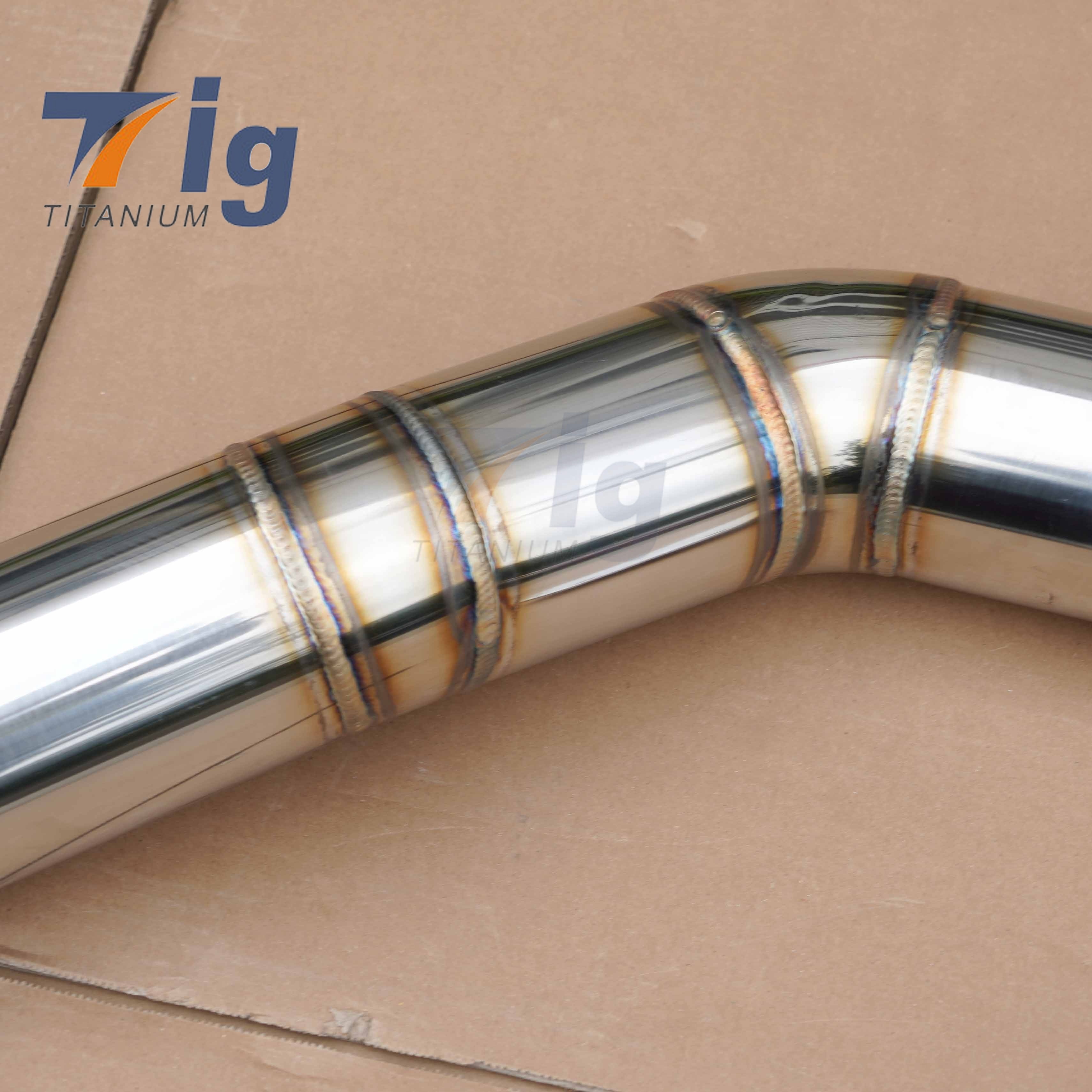 SS304 High Flow Single Midpipe Exhaust for BMW S55 F80 F82 M3 M4 Single Mid Pipe