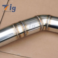 SS304 High Flow Single Midpipe Exhaust for BMW S55 F80 F82 M3 M4 Single Mid Pipe