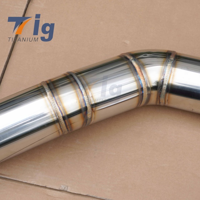 SS304 High Flow Single Midpipe Exhaust for BMW S55 F80 F82 M3 M4 Single Mid Pipe