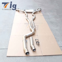 Stainless Steel Single Canister exhaust for BMW B58 X3 M40i 3.0T 2019+