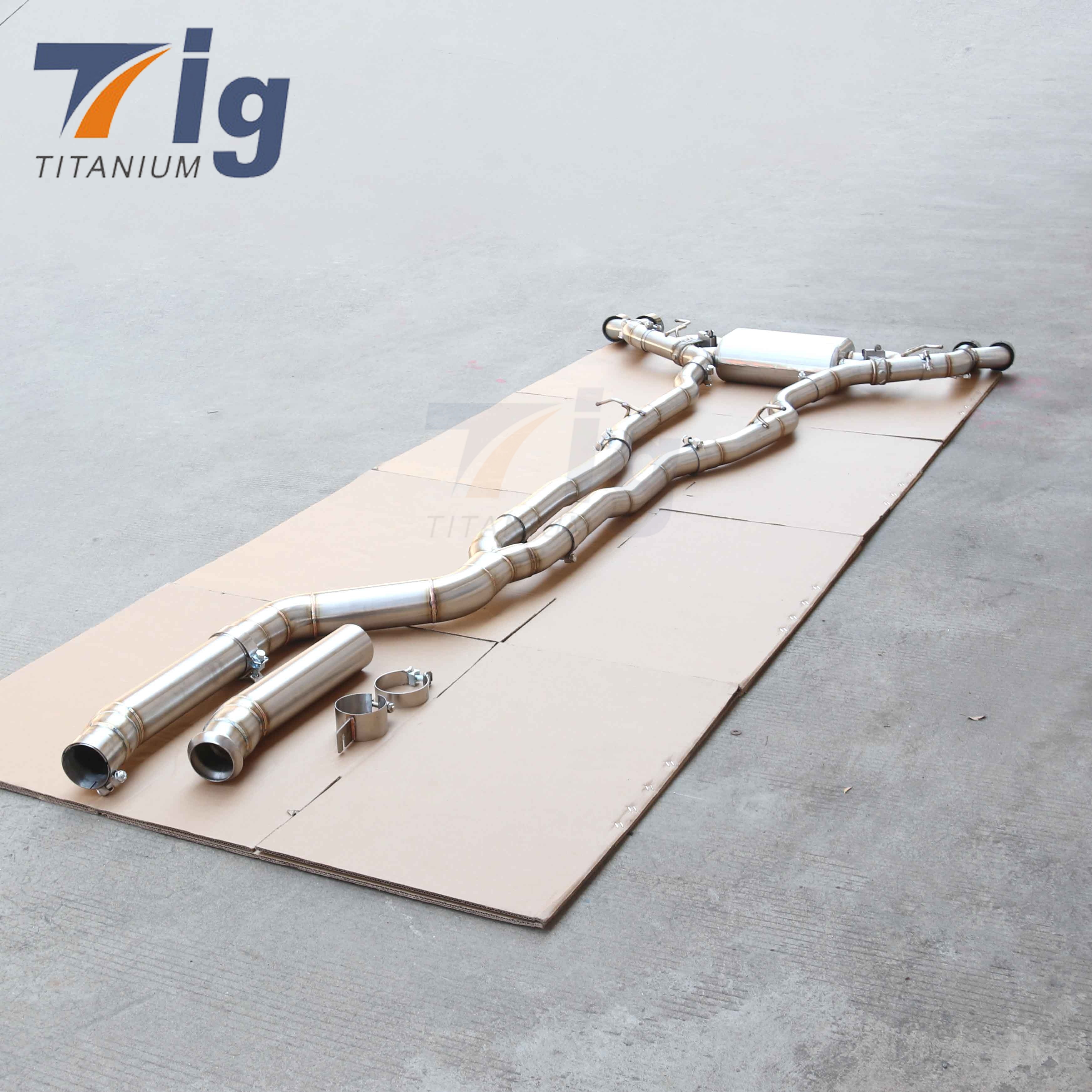 Stainless Steel Single Canister exhaust for BMW B58 X3 M40i 3.0T 2019+