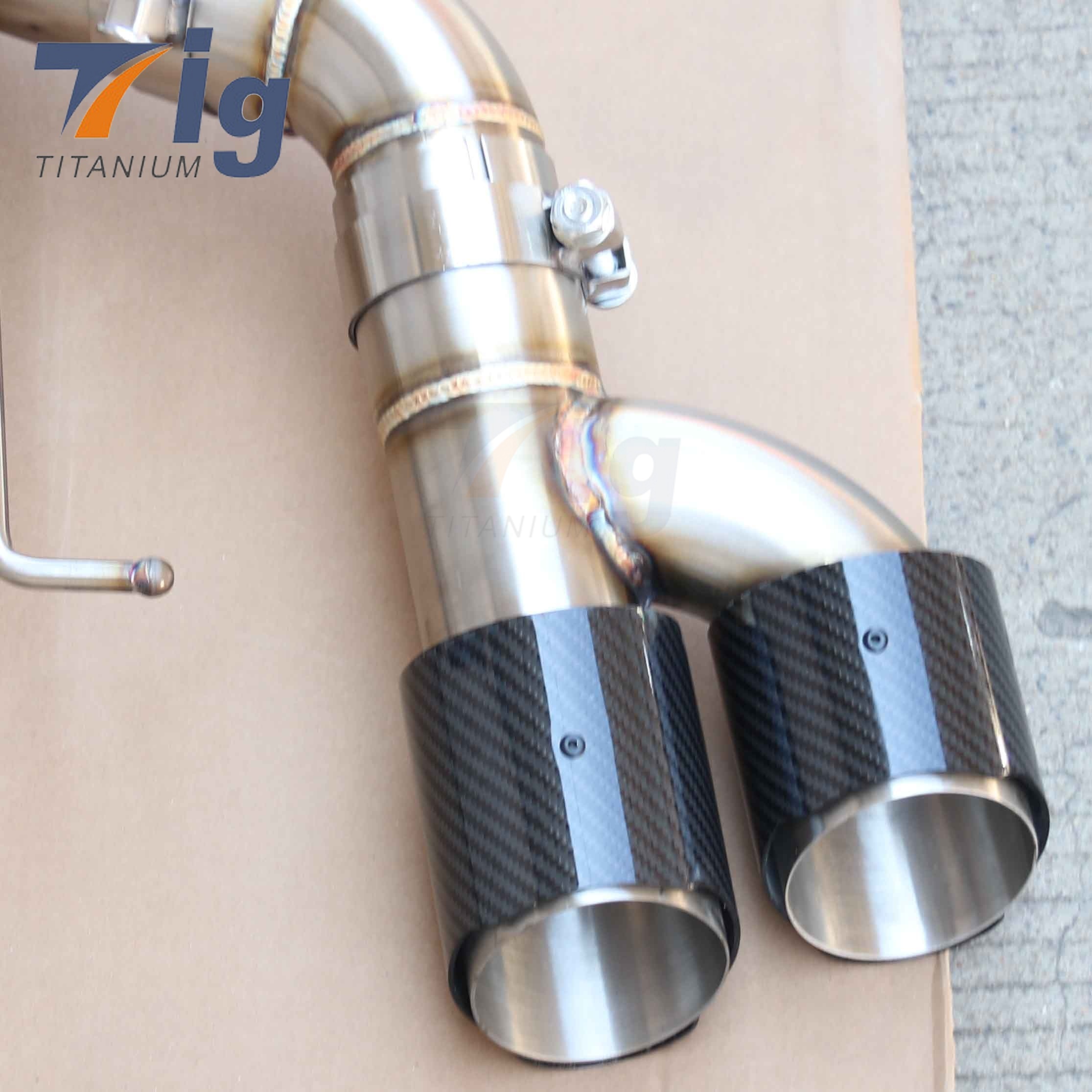 Stainless Steel Single Canister exhaust for BMW B58 X3 M40i 3.0T 2019+