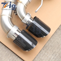 For BMW F90 M5 2018-2024 stainless steel full valved exhaust system with exhaust pipes