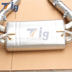 For BMW F90 M5 2018-2024 stainless steel full valved exhaust system with exhaust pipes