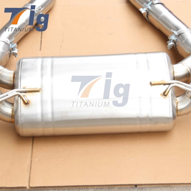 For BMW F90 M5 2018-2024 stainless steel full valved exhaust system with exhaust pipes