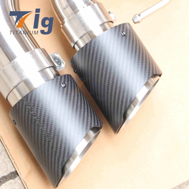 For BMW F90 M5 Full Catback Exhaust System with Dual-Pipe Design Stainless Steel
