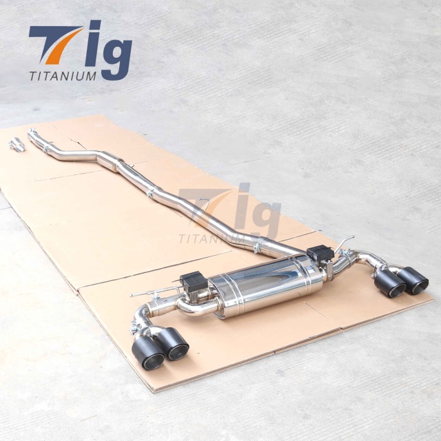For BMW G30 540i B58 17-21 Single Pipe exhaust Catback