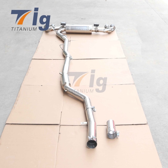 For BMW G30 540i B58 17-21 Single Pipe exhaust Catback