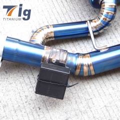 For BMW G80 M3 G82 M4 Titanium Valved Exhaust System with Single Midpipe Catback