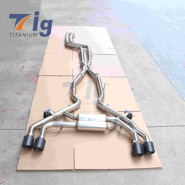 BMW X3M F97 X4M F98 4.4T S58 3.0T 2019-2022 Twin Tube Exhaust Catback