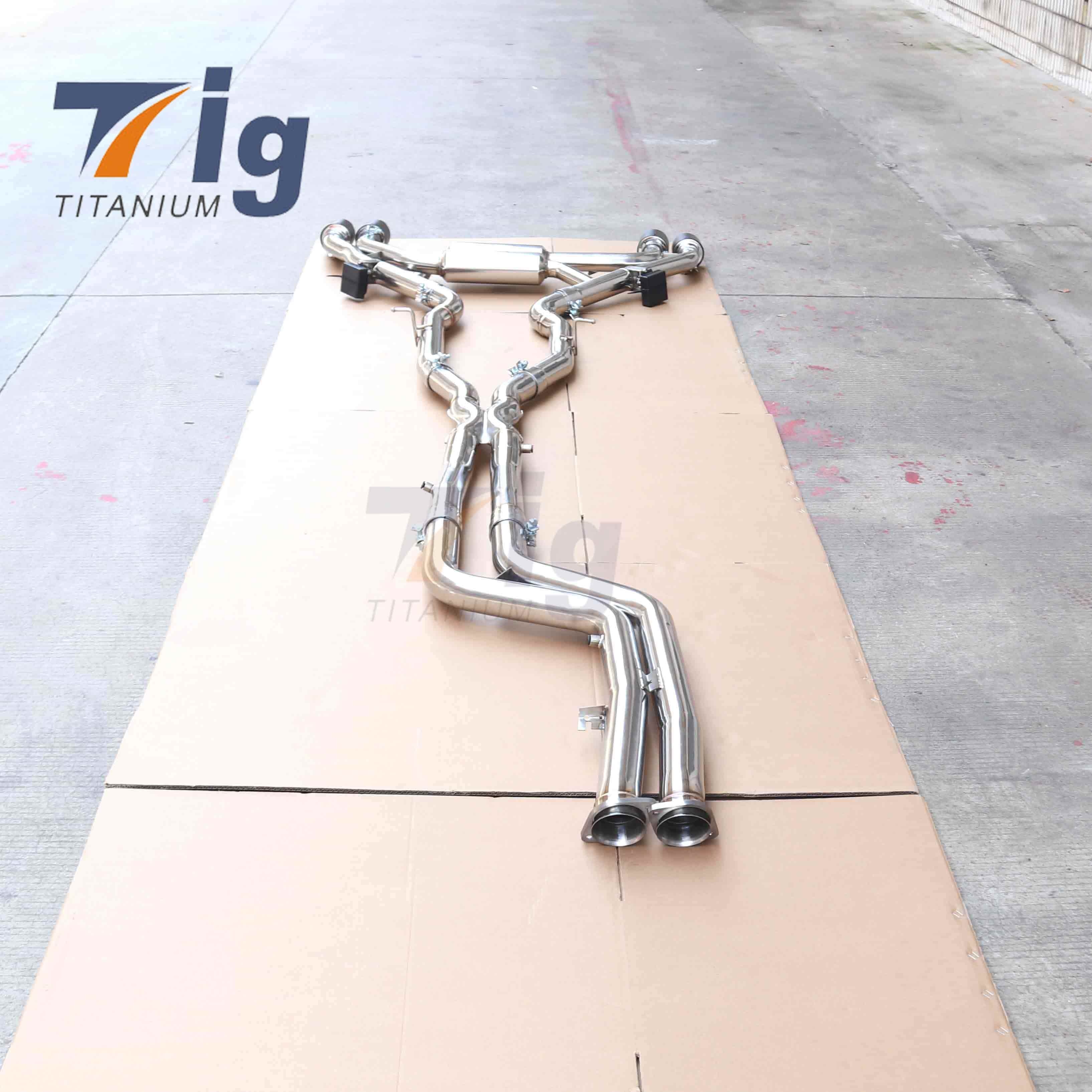 BMW X3M F97 X4M F98 4.4T S58 3.0T 2019-2022 Twin Tube Exhaust Catback