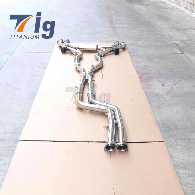BMW X3M F97 X4M F98 4.4T S58 3.0T 2019-2022 Twin Tube Exhaust Catback