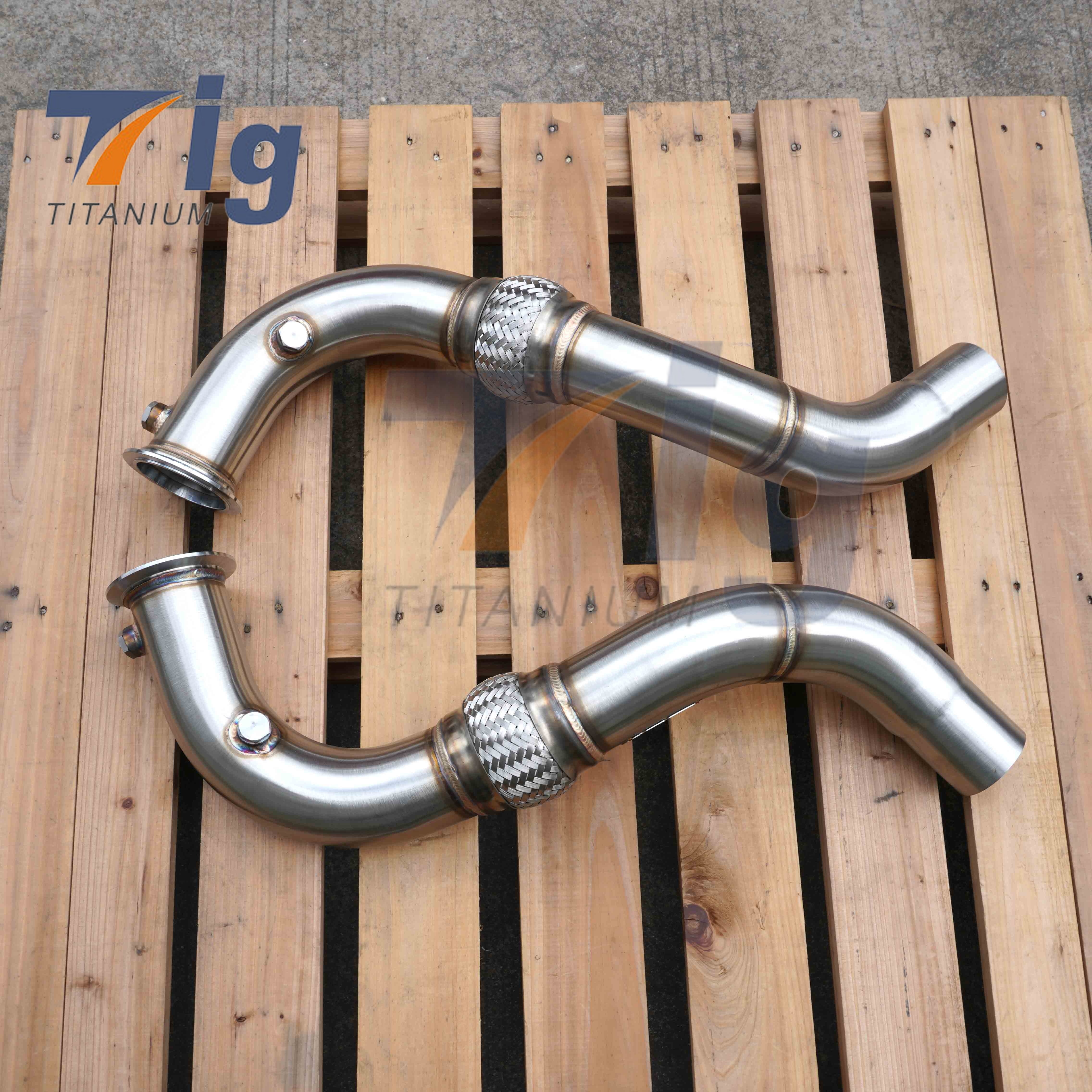 N63B4402(N63TU2) 2016-2019 G11/G12 750i/750Li sDrive/xDrive downpipe