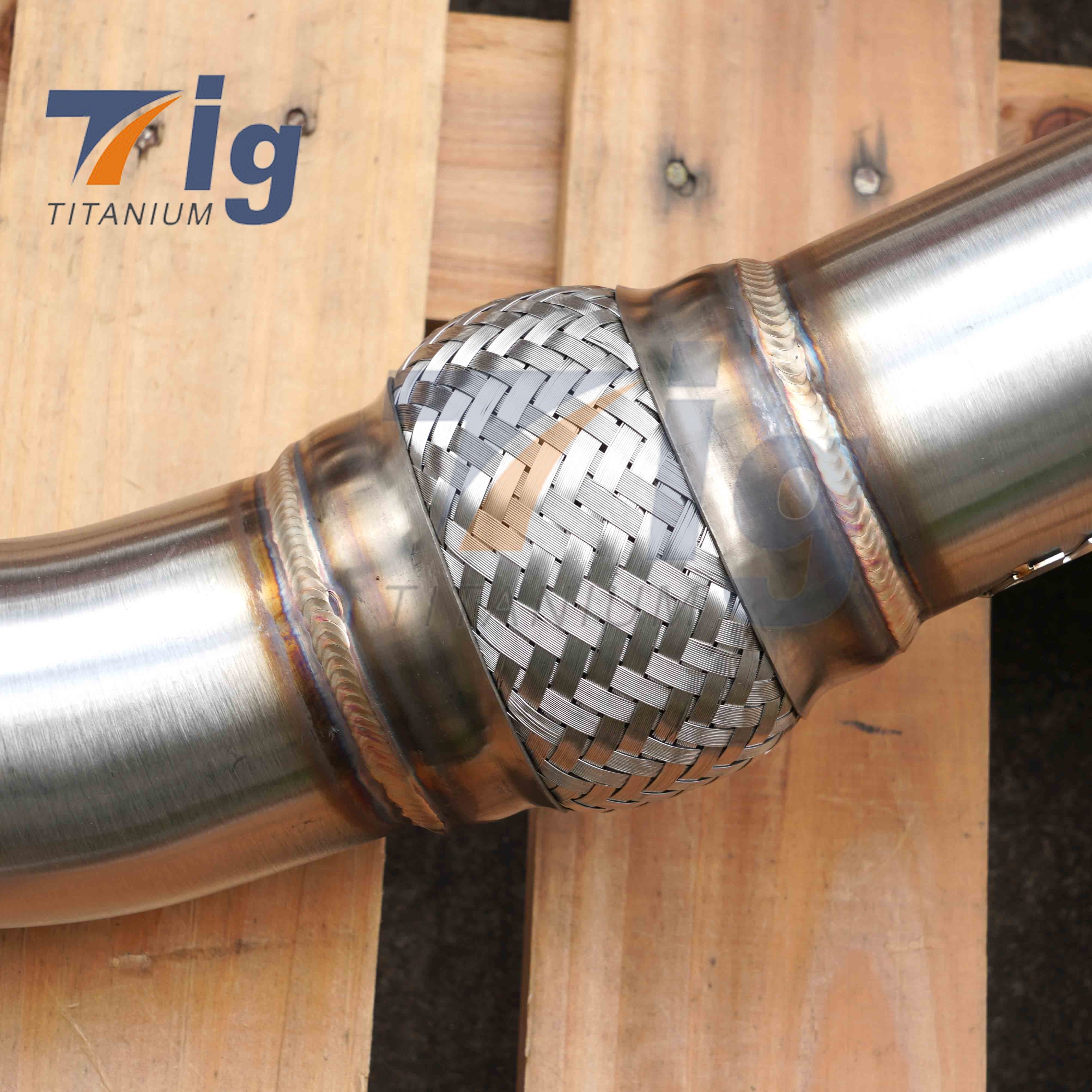 N63B4402(N63TU2) 2016-2019 G11/G12 750i/750Li sDrive/xDrive downpipe