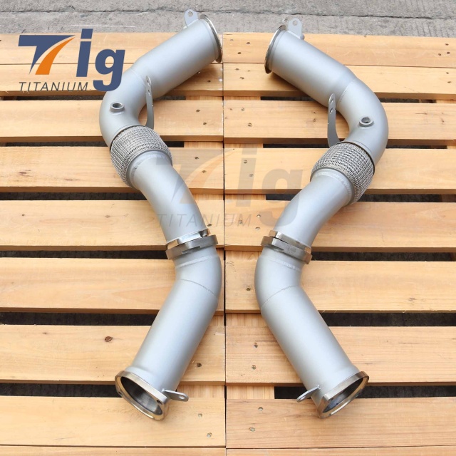 Ceramic Coating SS304 Downpipe BMW G90 M5 M8