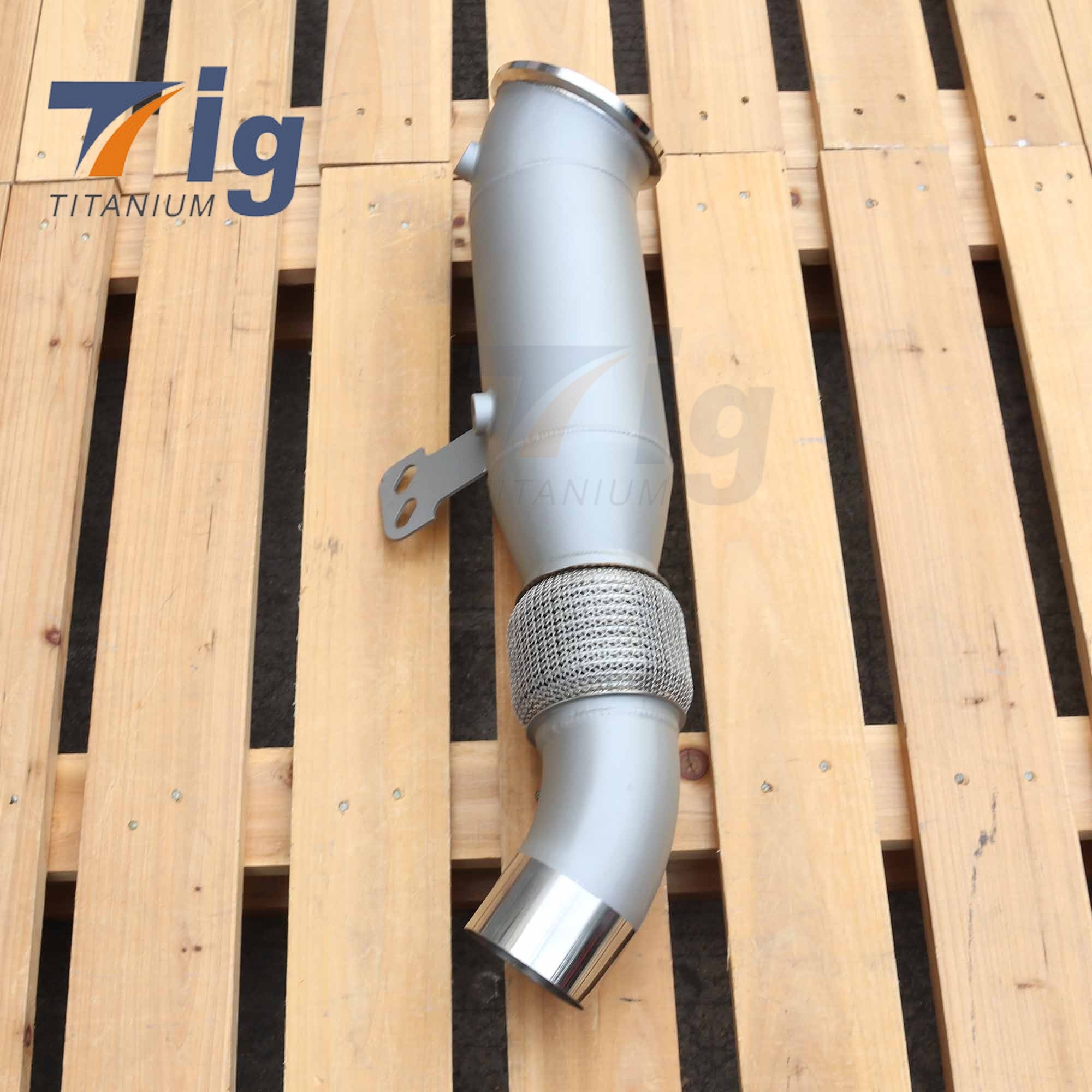 Ceramic Coating SS304 Downpipe B58 M240i G20 M340i G30 540i G01 X3 M40i G02 X4 M40i 2018+