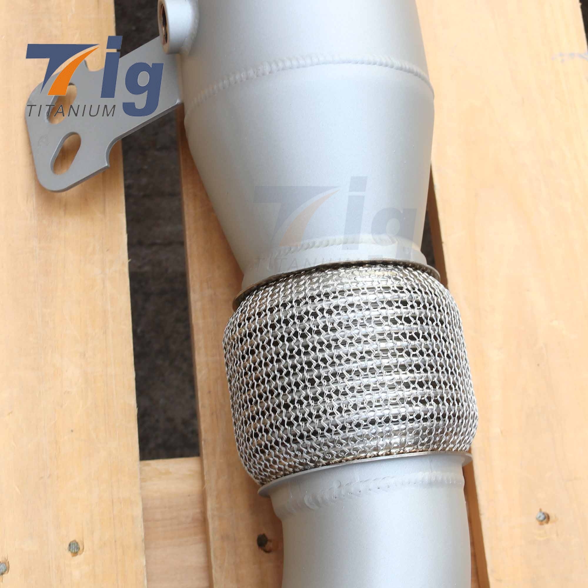 Ceramic Coating SS304 Downpipe B58 M240i G20 M340i G30 540i G01 X3 M40i G02 X4 M40i 2018+