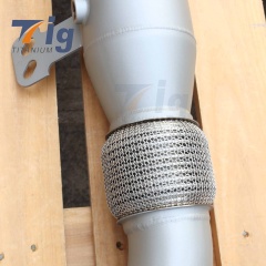 Ceramic Coating SS304 Downpipe B58 M240i G20 M340i G30 540i G01 X3 M40i G02 X4 M40i 2018+