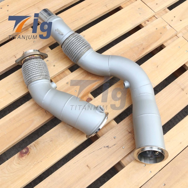 Ceramic Coating SS304 Downpipe S55 F80 F82 M3 M4