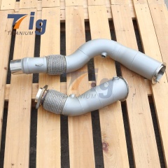 Ceramic Coating SS304 Downpipe S55 F80 F82 M3 M4