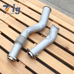 Ceramic Coating SS304 Downpipe S58 Engine G80 M3 G82 G83 M4