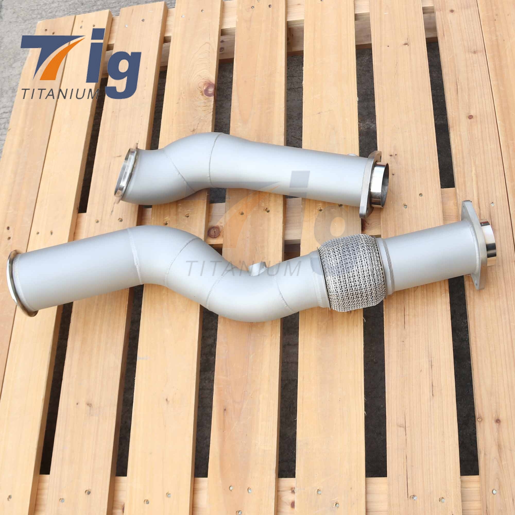 Ceramic Coating SS304 Downpipe S58 Engine G80 M3 G82 G83 M4