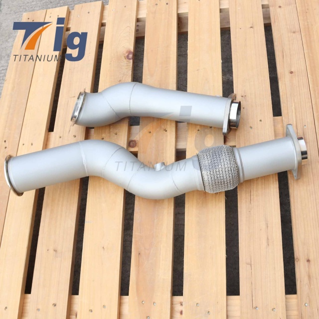 Ceramic Coating SS304 Downpipe S58 Engine G80 M3 G82 G83 M4