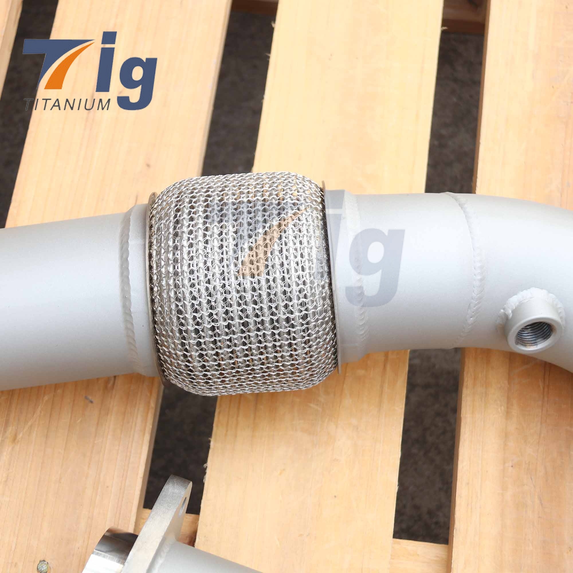 Ceramic Coating SS304 Downpipe S58 Engine G80 M3 G82 G83 M4