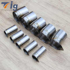 Performance 2.5" 3" 3.5" 4" 4.5" 5" Titanium Tear-Drop Cut - 1.0MM/1.2MM