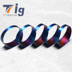 Factory hot sale 90 degree titanium piecut for exhaust pipe cuts
