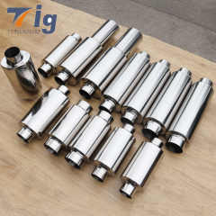 2.5'' 3" 3.5'' 4.3" 4.6'' Titanium Turndown Universal Muffler