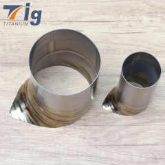Fupower Nice Quality Customized 2.5" Titanium TearDrop Exhaust Tip