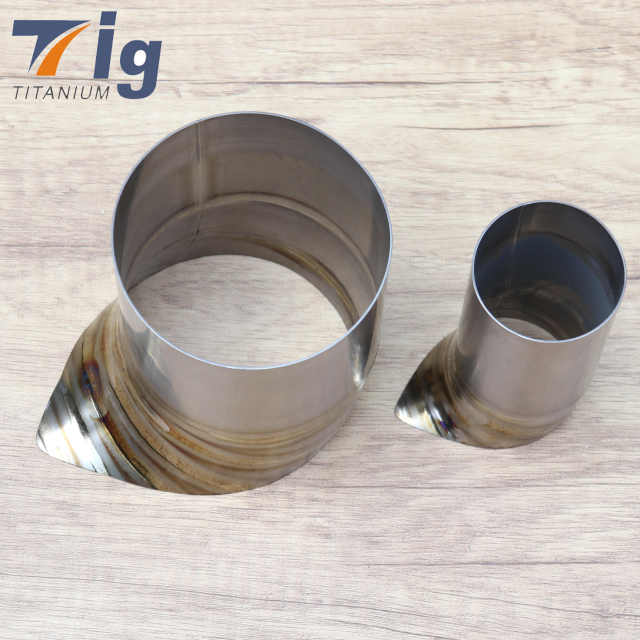 Fupower Nice Quality Customized 2.5" Titanium TearDrop Exhaust Tip