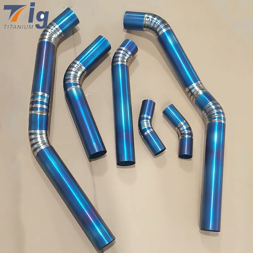 Titanium charge pipe air intake pipe charge tube
