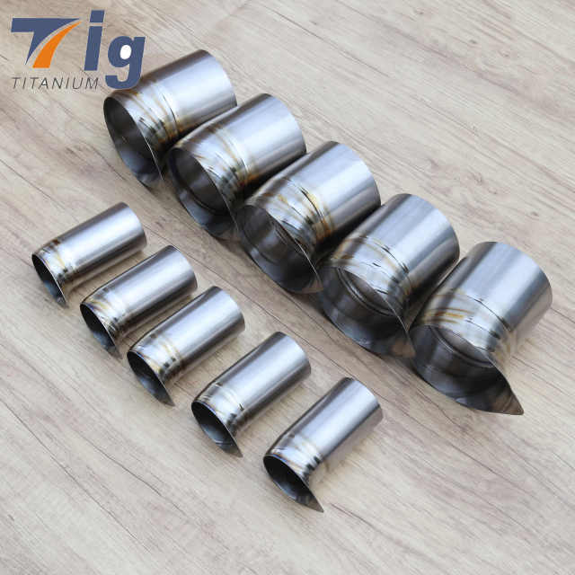 TearDrop Exhaust Tip 304 Titanium 2.5" Tube