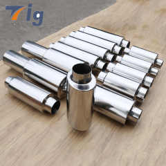 Titanium Universal Car Exhaust Muffler 2.5"/ 3"/3.5"/4.3"/4.6''