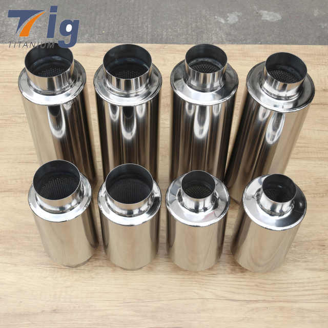 Fupower titanium exhaust mufflers