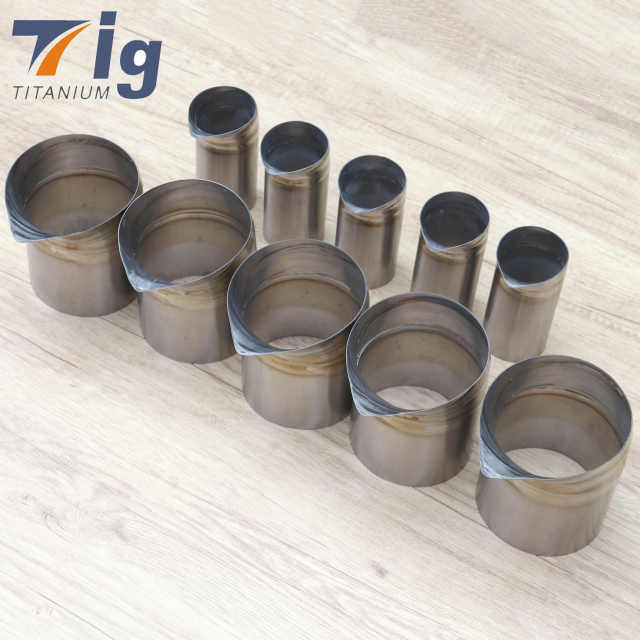 4" Titanium TearDrop Exhaust Tip