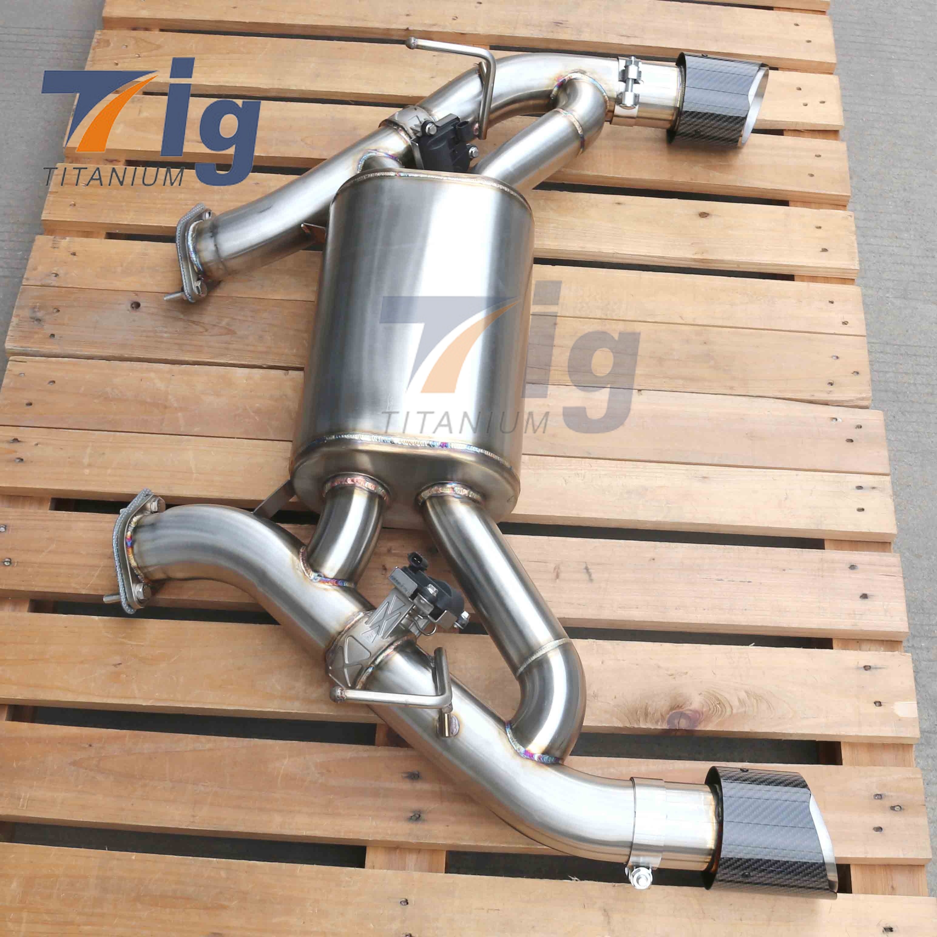3" Dual Valve EXHAUST CATBACK for Infiniti 2016+ Q50 Q60 3.0t Lux