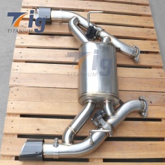 3" Dual Valve EXHAUST CATBACK for Infiniti 2016+ Q50 Q60 3.0t Lux