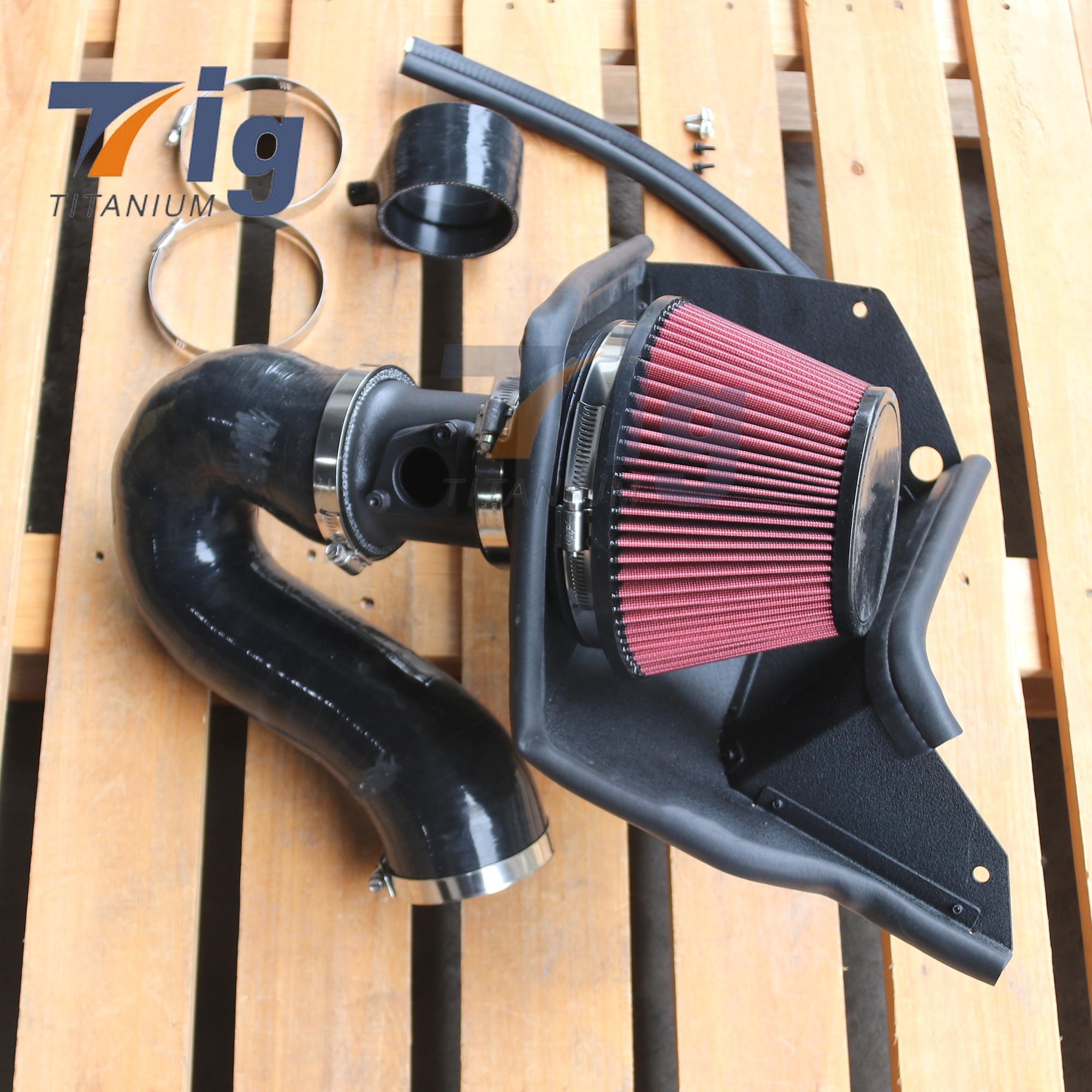 Cold Air Intake System For 2022-2026 Honda Civic Type-R FL5 Silicone Pipe With Heat Shield