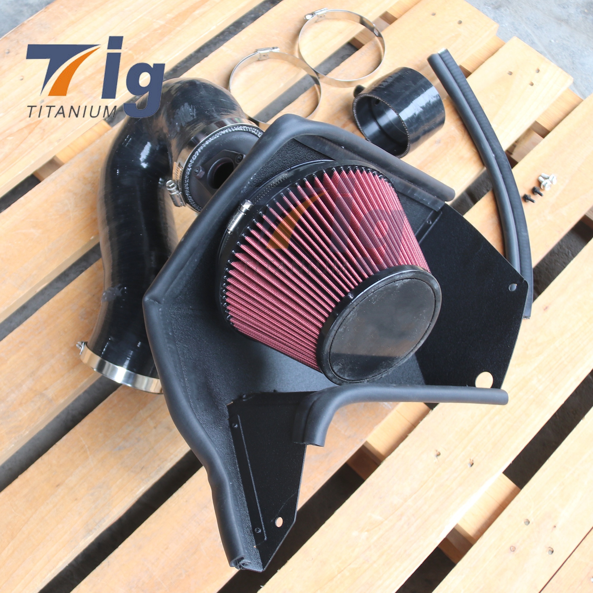 Cold Air Intake System For 2022-2026 Honda Civic Type-R FL5 Silicone Pipe With Heat Shield