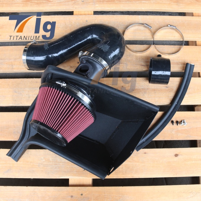 Cold Air Intake System For 2022-2026 Honda Civic Type-R FL5 Silicone Pipe With Heat Shield