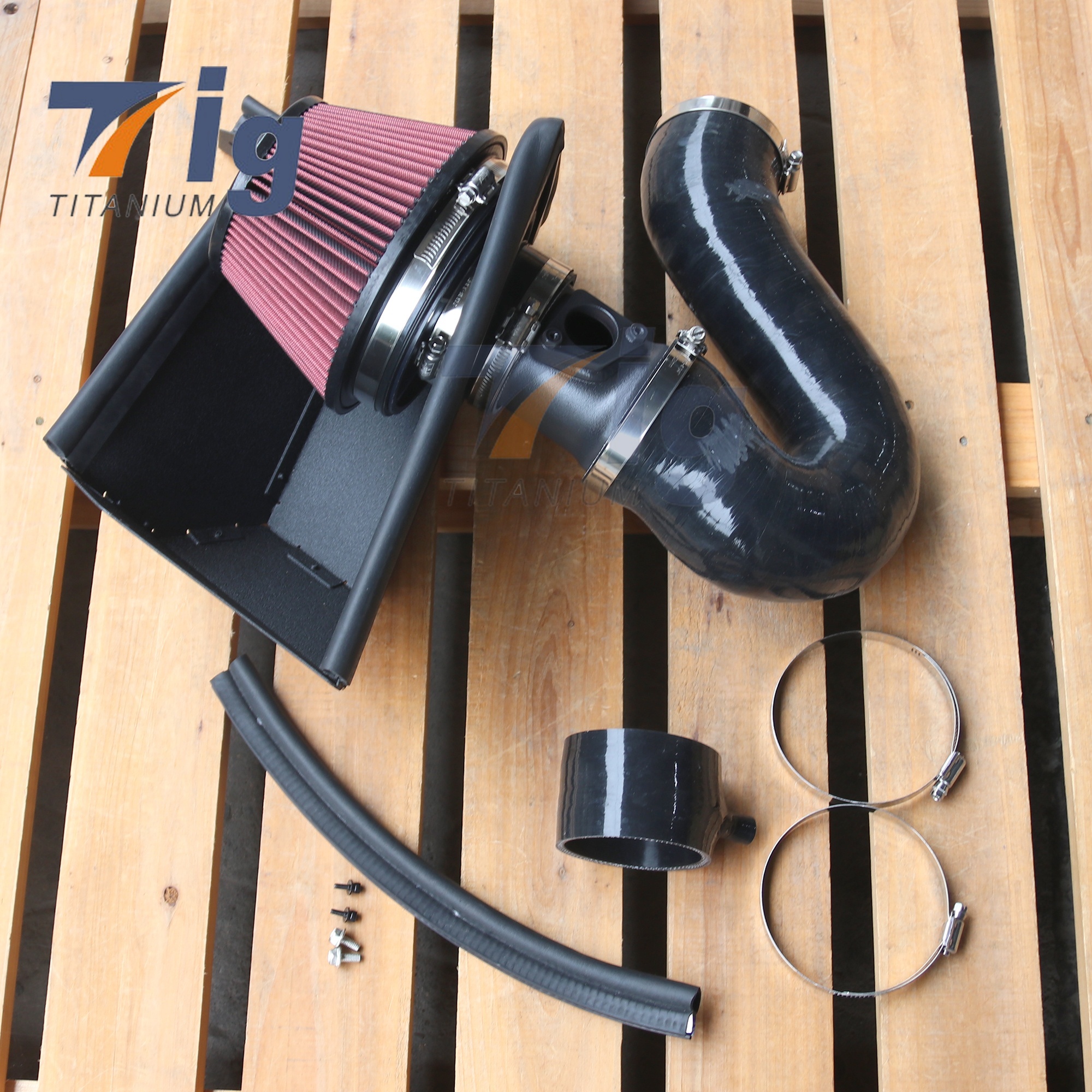 Cold Air Intake System For 2022-2026 Honda Civic Type-R FL5 Silicone Pipe With Heat Shield